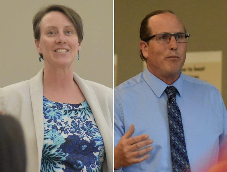 Summit High School assistant principals Brittny Acres and Douglas Blake selected as new co-principals