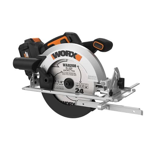 Worx has announced a new brushless circular saw part of their cordless 20V line with the new Worx 20V Nitro Pro Brushless 7-1/4″ Circular Saw WX520L .