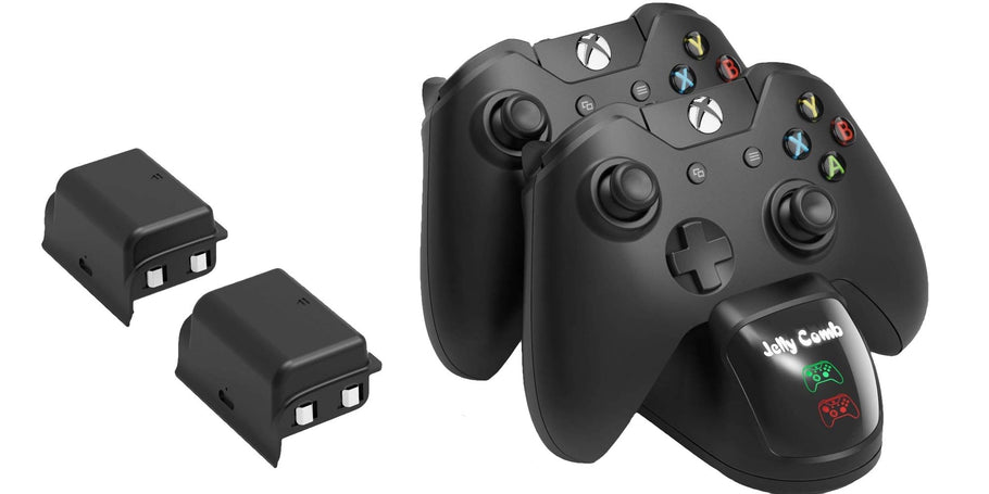 Vogek Direct (99% positive all-time feedback from 14,000+) via Amazon offers the Jelly Comb Xbox One Controller Charging Dock for $12.59 Prime shipped when code AQ3HQUJ7 has been applied at checkout