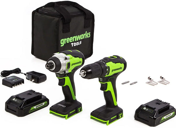 Greenworks 24V Max Cordless Power Tool Kit? Hard Pa
