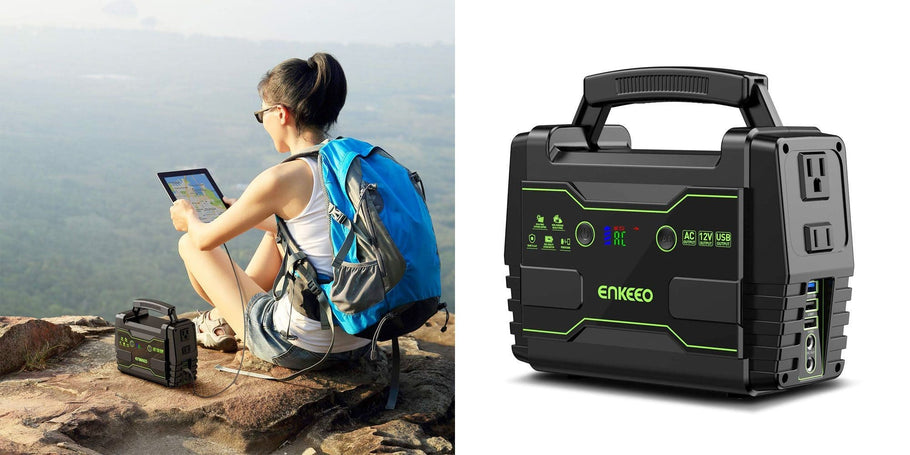 ENKEEO (99% positive lifetime feedback) via Amazon is offering its 155Wh Portable Power Station for $87.09 shipped when the code 33QXEJAA is used at checkout
