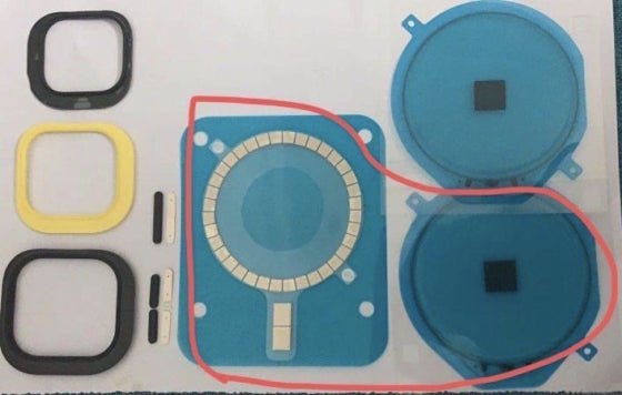 New iPhone 12 Images Depict Circular Magnet Array Potentially Hinting at Wireless Charging