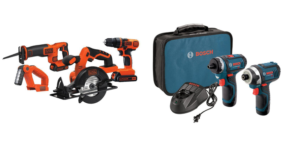 Amazon is offering the BLACK+DECKER 20V MAX 4-Tool Cordless Combo (BD4KITCDCRL) for $99 shipped