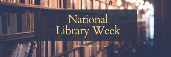 Online Reading for National Library Week