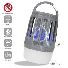 Load image into Gallery viewer, 2-in-1 Mosquito Killer Camping Light