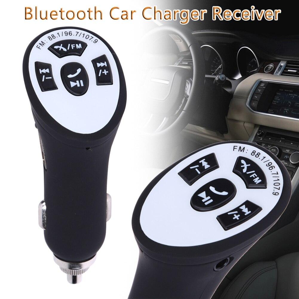 12V New Bluetooth MP3 Wireless Audio Music Home Car FM Receiver USB Car Charger