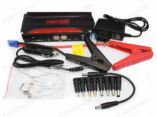 12V SOS Light 600A Mini Emergency Car Jump Starter Car Booster Bank Battery Charger Car Charger Starting Device Portable Power