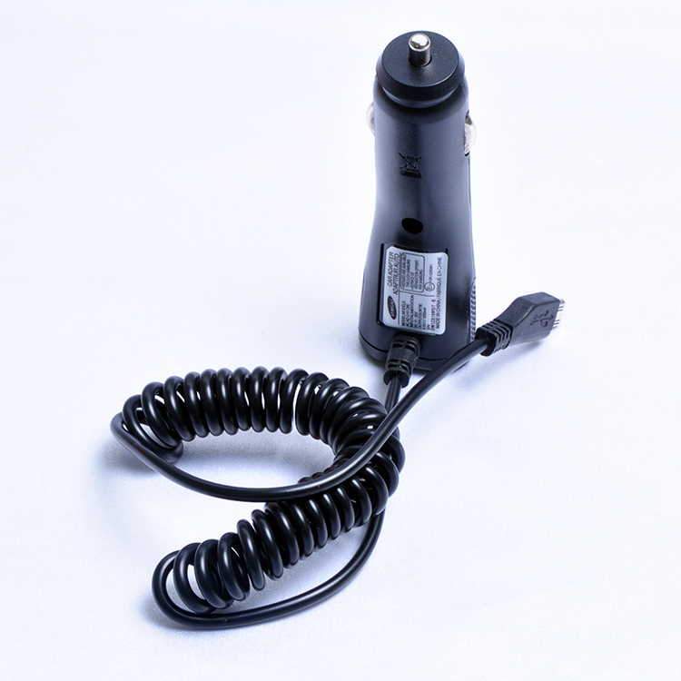 Car Charger with Cable for phone Black