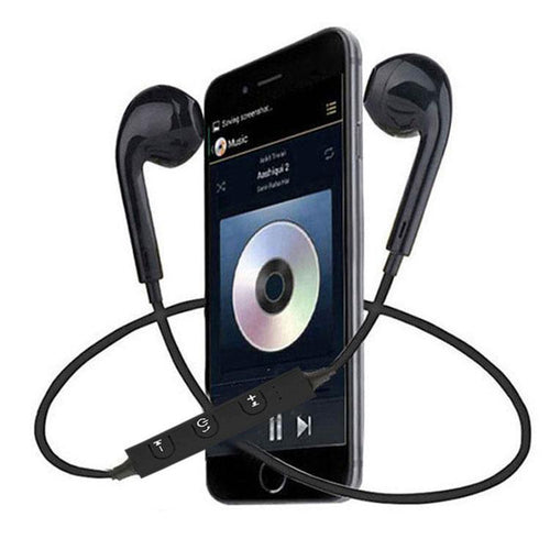 PTron Lancer Bluetooth Headphones In Ear Wireless Earphones With Mic For All Vivo Smartphones (Black)