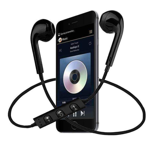 Dazon Lancer 4.1 Bluetooth Headphones In-Ear Wireless Earphones For All Smartphones (Black)
