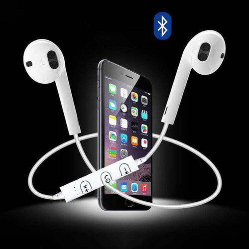 Dazon Lancer 4.1 Bluetooth Headphones In-Ear Wireless Earphones For All Smartphones (White)