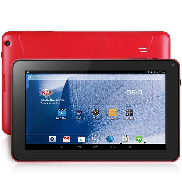Android 4.4 9 inch WVGA Screen Tablet PC A33 Quad Core 1.3GHz 512MB RAM 8GB ROM OTG WiFi Bluetooth