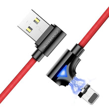 Load image into Gallery viewer, 1M Magnetic USB Cable For iPhone Charge Micro USB Type-C For Samsung Galaxy S9 Plus Note 9 USB-C Charger Cable