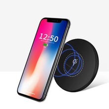 Load image into Gallery viewer, Bakeey KD02 10W QI Wireless Fast Charging Pad Smart Charger Adapter For iphone X 8/8Plus Samsung S8