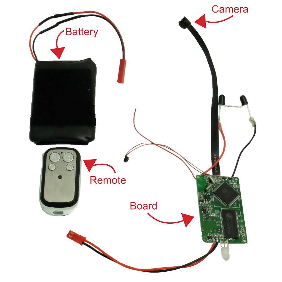 Do-It-Yourself 720P Camera Kit - Free 8GB MicroSD Card!