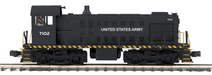 MTH 20-20889-1 - Alco S-2 Switcher Diesel Engine "U.S. Army" #7102 w/ PS3