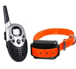 2017 800M HM86 Pet Dog Training Trainer Collar Electric Shock Collar Waterproof Rechargeable LCD Large Remote Control for 1 Dog