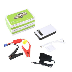 2019 MultiFunction Emergency Car Jump Starter Mini 12V Portable Power Bank Car Charger Battery Booster for Cars Starting Device