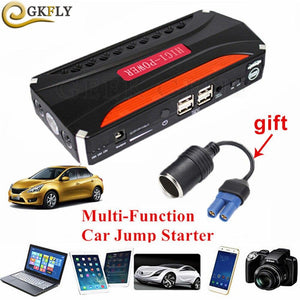 2019 MultiFunction Emergency Car Jump Starter Mini 12V Portable Power Bank Car Charger Battery Booster for Cars Starting Device