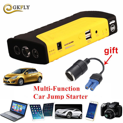 2019 Portable Car Jump Starter 12V 600A Peak Power Bank Emergency Auto Battery Booster Pack Car Battery Charger Starting Device