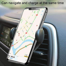 Load image into Gallery viewer, Adjustable Air Vent Bracket Phone Holder Fast Wireless Charging Car Mount