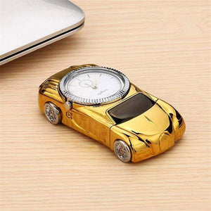 DaZon Ignite Sports Car Designed USB Lighter Watch With Rechargeable (Gold/White)