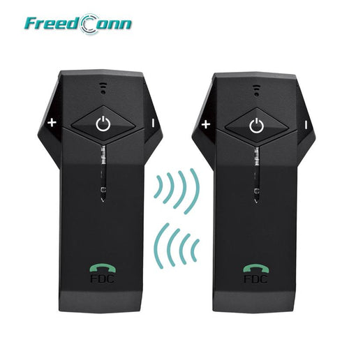 2PCS x1000M 3 Riders FreedConn COLO Motorcycle Bluetooth Interphone Headset Helmet Intercom Handfree Support NFC Tech