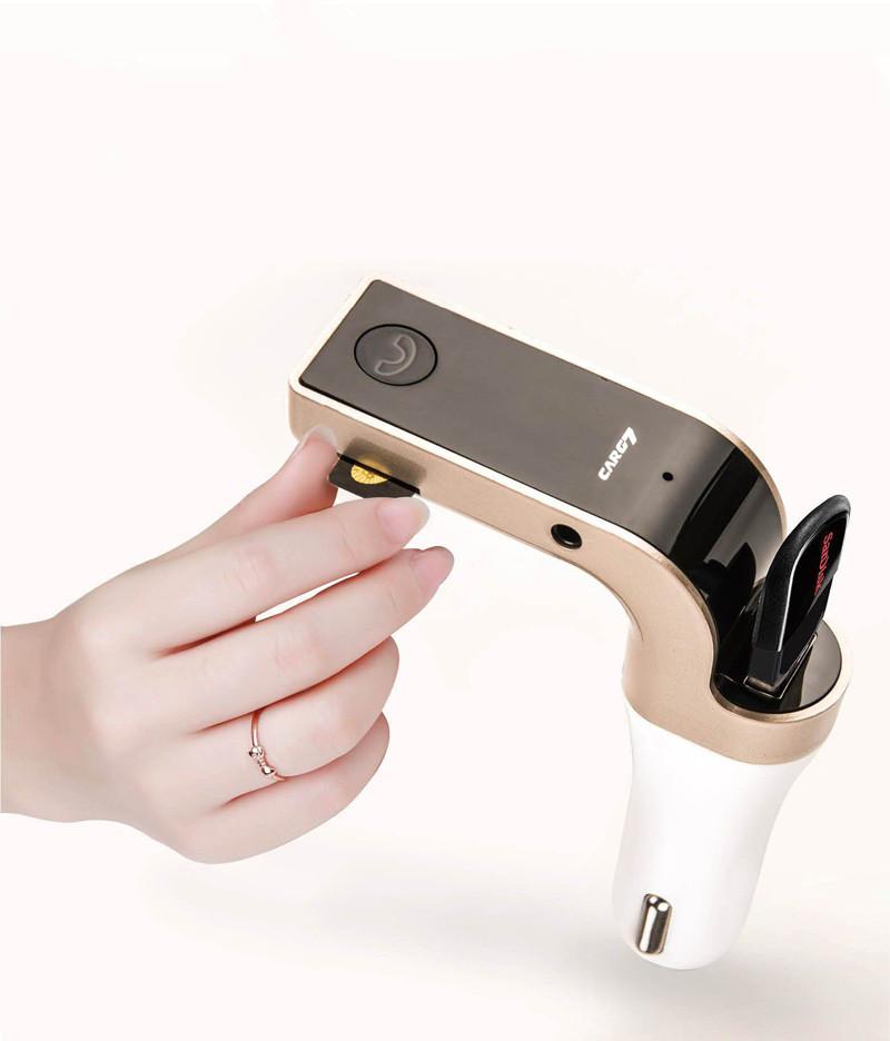 G7 Bluetooth FM Transmitter Car Kit
