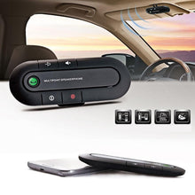 Load image into Gallery viewer, 3 Clolors V3.0 + EDR Bluetooth Wireless Speaker Phone Slim Hands Free In Car Kit Visor Car Charger With Mic Car Styling