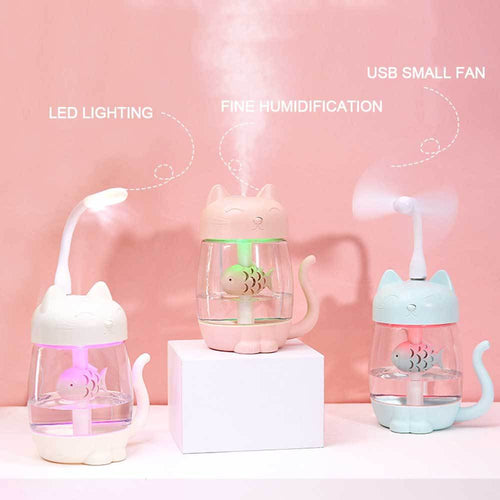 Kitty & Fish 3-In-1 Air Humidifier -60%OFF