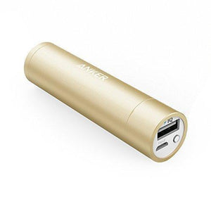 Anker PowerCore+ mini 3350mAh Lipstick-Sized Portable Charger (3rd Generation, Premium Aluminum Power Bank) One of the Most Compact External Batteries, Uses Panasonic Cells