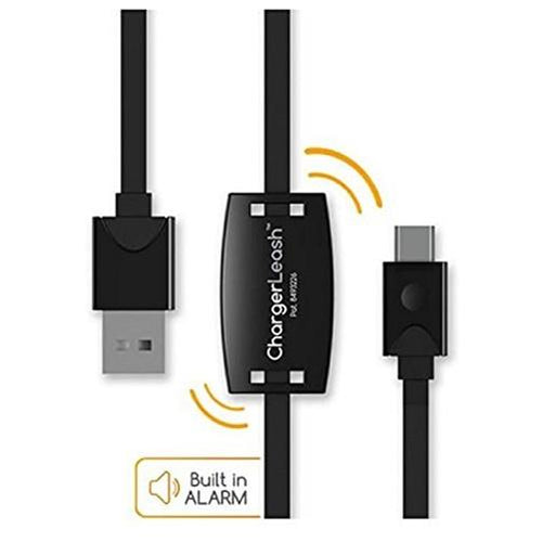 ChargerLeash Forget-Me-Not 6ft USB to microUSB Cable with Built-in Alarm