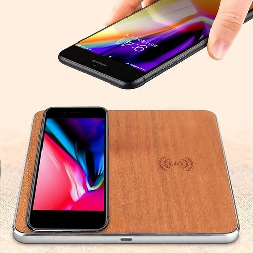 Happy Birthday Gifts For Men Qi Wireless Charger Fast Wireless Charging Pad | Dual Wooden Fast QI Wireless Charger