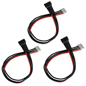 3 Pack- Sharegoo 20Cm 22Awg Jst-Xh Balance Charging Extension Cable Wire Lead Adapter For Rc Lipo Battery (For 3S Lipo)