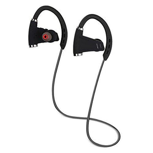 Accering Bluetooth Headphones, Best Wireless Sports Earphones With Mic, Ipx7 Sweatproof, Hd Sound With Bass For Gym Sports Workout, Up To 12 Hours Working Time, Fashion For Man (Black)