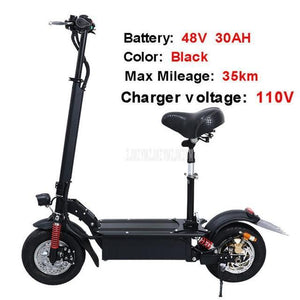 48V 11AH 11 inch Wheel Foldable Adult Electric Scooter Adult Mini Electric Bicycle Instead Of Walking Bike Ebike Mileage 35km