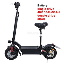 Load image into Gallery viewer, 48V 30AH/36AH 11 inch Wheel Foldable Adult Electric Scooter Mini Electric Bicycle Instead Of Walking Ebike Mileage 100km/120km