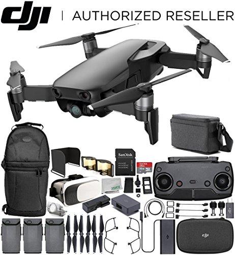 DJI Mavic Air Drone Quadcopter Fly More Combo (Onyx Black) Starters Bundle