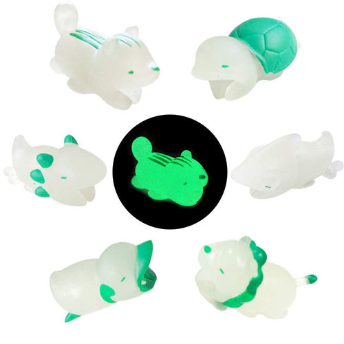Kalolary Cute Animal Cable Bite, 18 Pack Cable Cord Charger Protector
