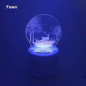 3D Mosquito Killer USB Lamp Creative Night Light LED Home Mosquito Insect Killer