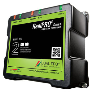Dual Pro RealPRO Series Battery Charger - 12A - 2-6A-Banks - 12V-24V