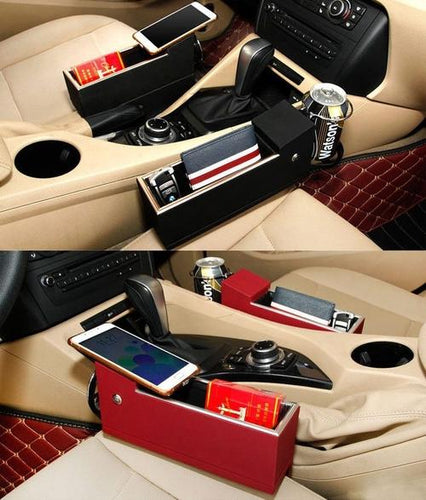 Car Qi Wireless Charging Phone Holder 10W Magnetic Quick Charge By LUD | Car Pocket Organizer With Qi Wireless Charger