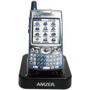 AMZER Desktop Cradle with Extra Battery Charging Slot for Treo 650
