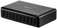 Load image into Gallery viewer, Basics 60W 6-Port USB Wall Charger - Black