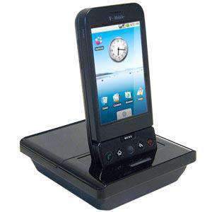 AMZER Desktop Cradle with Extra Battery Charging Slot for HTC Dream
