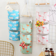 Load image into Gallery viewer, 3 Pockets Wall Door Hanging Organize Bag