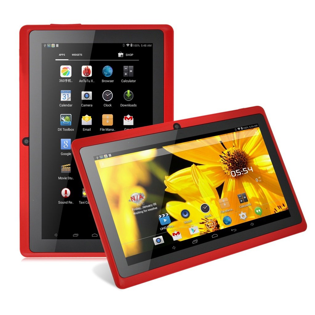 7 Inch Tablet PC Android 4.4 8GB Memory Dual Core Dual Cameras Bluetooth Wifi
