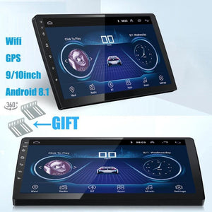 9/10 inch  Android 8.1 universal Car Radio 2 din android car radio DVD Player GPS NAVIGATION WIFI Bluetooth MP5 Player Rear CAM