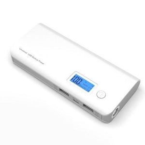2018 new product 100000mAh High Capacity Portable Power Bank Dual USB LCD Display Powerbank Battery Charger for Mobile Smartphon