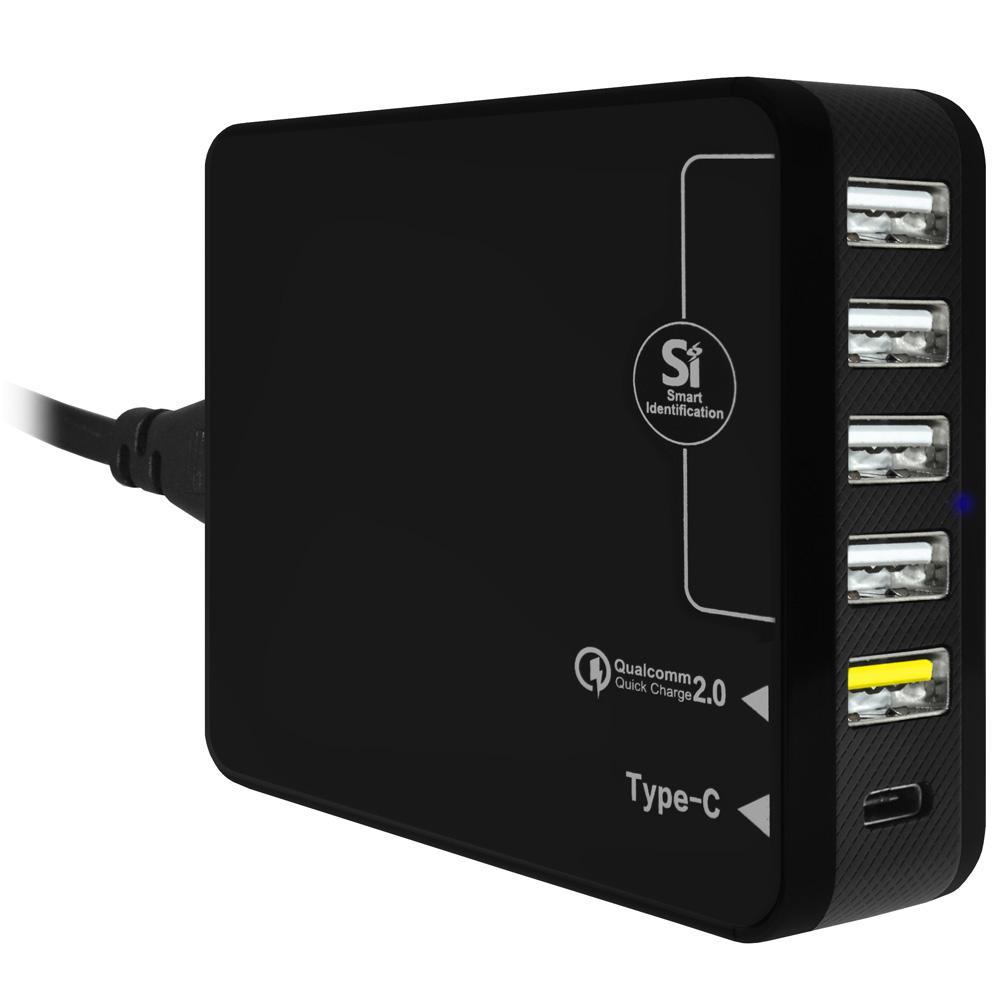 Amzer 35W 6-Port USB Charger